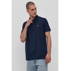 Polo tričko Levi's 35883.0005-Blues, pánske, tmavomodrá farba, jednofarebné