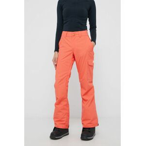 Nohavice Dc dámske, oranžová farba
