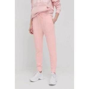 Nohavice UGG 1117736-BLK, dámske, ružová farba, jednofarebné