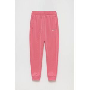 Detské nohavice adidas Originals H32382 ružová farba, jednofarebné