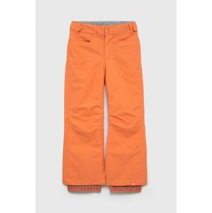 Nohavice Roxy oranžová farba