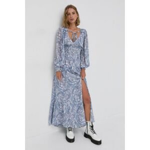 Šaty For Love & Lemons maxi, áčkový strih