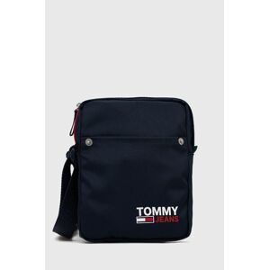 Malá taška Tommy Jeans tmavomodrá farba