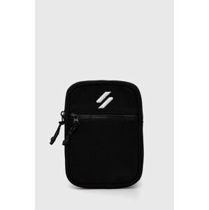 Malá taška Superdry čierna farba