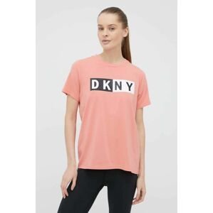 Tričko Dkny dámske, ružová farba