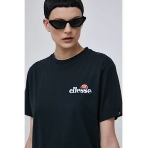 Bavlnené tričko Ellesse SGK13290-011, čierna farba