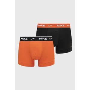 Boxerky Nike pánske, oranžová farba