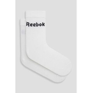 Ponožky Reebok GH0332.D (3-pak) biela farba
