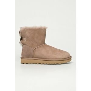 UGG - Semišové snehule Mini Bailey Bow II