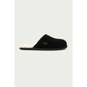 UGG - Semišové papuče Scuff 1101111.BLK-BLACK,