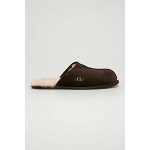 UGG - Semišové papuče Scuff 1101111.ESP-ESPRESSO,