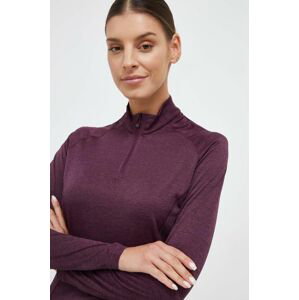 Funkčné tričko s dlhým rukávom Montane Dart Zip fialová farba