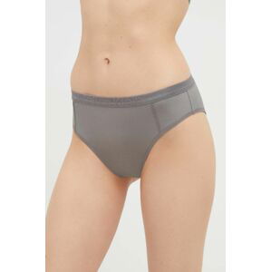 Nohavičky Calvin Klein Underwear šedá farba