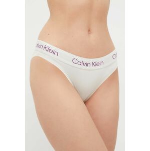 Nohavičky Calvin Klein Underwear béžová farba