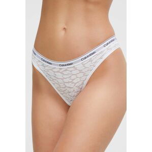 Nohavičky Calvin Klein Underwear biela farba