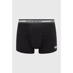 Boxerky Emporio Armani Underwear pánske, čierna farba