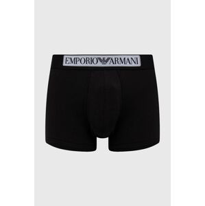 Boxerky Emporio Armani Underwear pánske, čierna farba