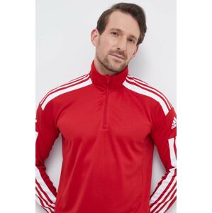 Tréningová mikina adidas Performance Squadra 21 červená farba, s nášivkou