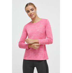 Bežecké tričko s dlhým rukávom Mizuno Impulse Core ružová farba
