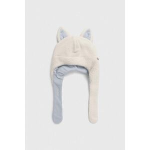 Detská čiapka Columbia Tiny Animal Beanie II béžová farba biela