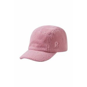 Detská baseballová čiapka Reima Piilee ružová farba, vzorovaná