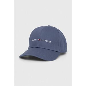 Bavlnená šiltovka Tommy Hilfiger s nášivkou