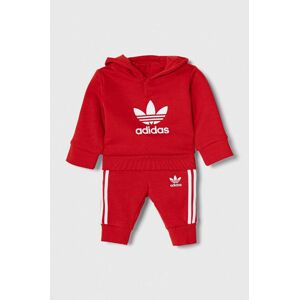 Komplet adidas Originals červená farba