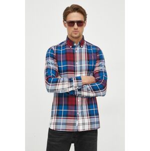 Bavlnená košeľa Tommy Hilfiger pánska, slim, s golierom button-down