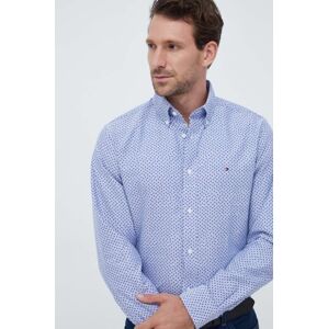 Bavlnená košeľa Tommy Hilfiger pánska, regular, s golierom button-down