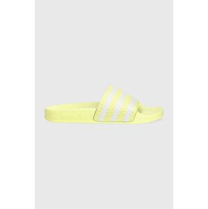 Šľapky adidas Originals Adilette dámske, žltá farba, IE9616