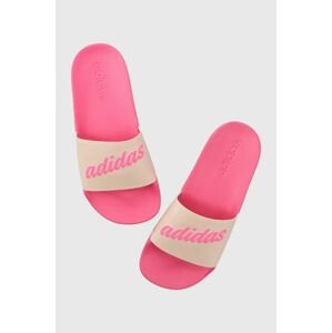 Šľapky adidas dámske, ružová farba