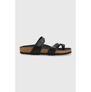 Šľapky Birkenstock Mayari dámske, čierna farba, 1025259