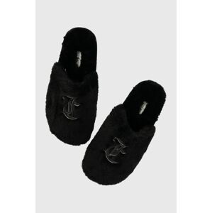 Papuče Juicy Couture čierna farba