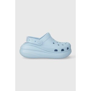 Šľapky Crocs Classic Crush Clog dámske, na platforme, 207521