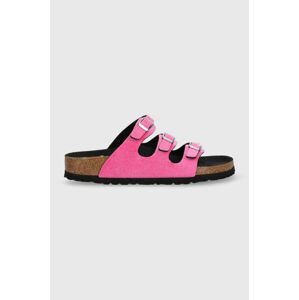 Detské šľapky Birkenstock Florida fialová farba