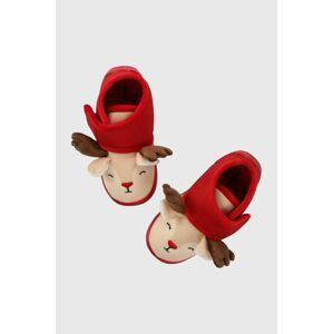 Detské papuče Mayoral červená farba
