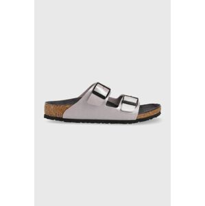 Detské šľapky Birkenstock Arizona fialová farba