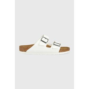 Šľapky Birkenstock Arizona pánske, biela farba, 552681