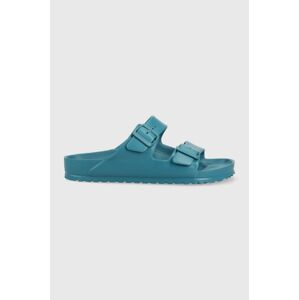 Šľapky Birkenstock Arizona pánske, tyrkysová farba, 1026199