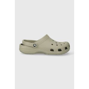 Šľapky Crocs Classic pánske, šedá farba, 10001