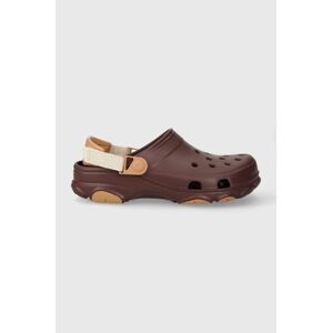 Šľapky Crocs Classic All Terain Clog pánske, bordová farba, 206340