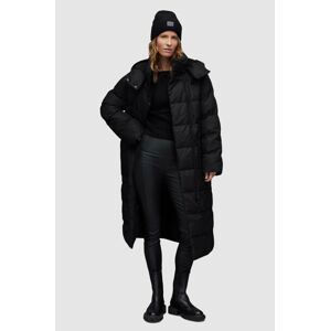 Kabát AllSaints ALLANA PUFFER dámsky, čierna farba, zimný, oversize