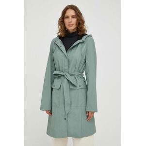 Nepremokavá bunda Rains 18130 Jackets dámska, zelená farba, prechodná
