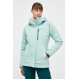 Bunda Columbia Ava Alpine Insulated tyrkysová farba