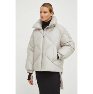 Páperová bunda Marc O'Polo dámska, béžová farba, zimná, oversize