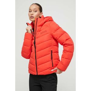 Bunda Superdry dámska, oranžová farba, zimná