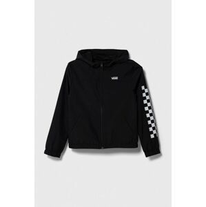 Detská bunda Vans GR GIRLS KASTLE CLASSIC WINDBREAKER VN0A53OXY281 čierna farba