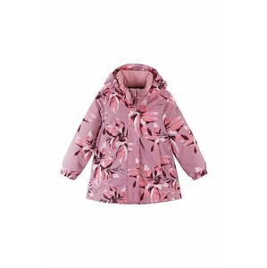 Detská bunda Reima Toki ružová farba