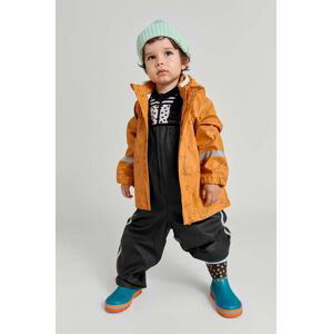 Detská bunda a nohavice Reima Moomin Plask oranžová farba