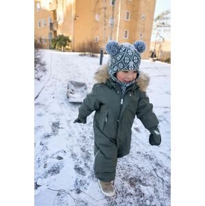 Detský zimný overal Reima Gotland zelená farba